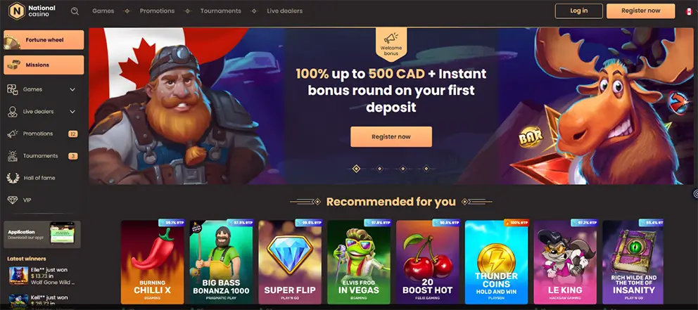 National Casino online